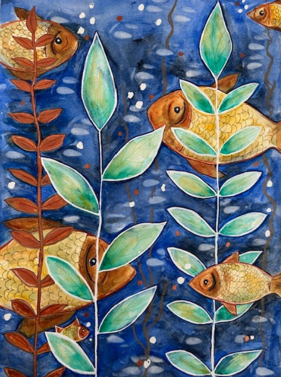 Autor: Amanda Abanses
Título: Escondido
Técnica: Acuarela/Papel
Medidas: 30 X 20 cm
Año: 2026