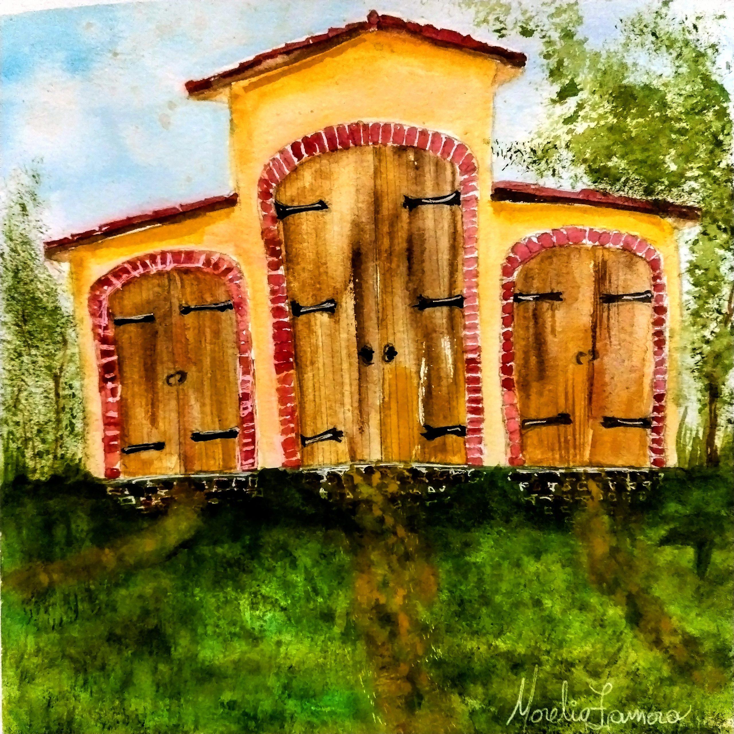 Ficha técnica
Autor: Morelia Zamora
Titulo: Serie "Puertas"
Medidas: 20x28 ctms
Técnica: Acuarela
